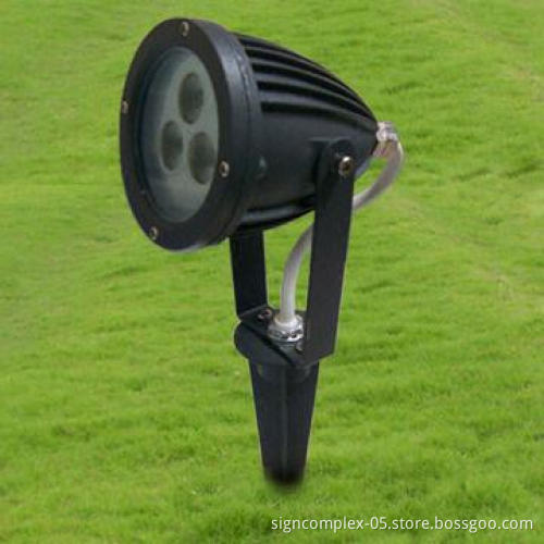 LED Garden Light with 3W Power and 12V AC/DC Working Voltage